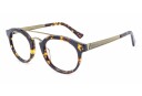 Eo Selection Runde briller Lambert fra eo Selection Havana Acetate,Metall Rund Medium