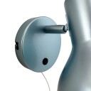 DybergLarsen Bob Vegglampe Metallic Blue