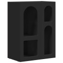  Serviesskap Svart 59 x 35 x 80.5 cm Konstruert tre