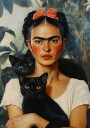 Frida and cats Plakat / 40x50