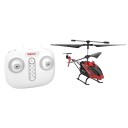 Syma S5H Radiostyrt Helikopter med LED-lys og USB-lading Rød