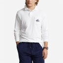 Ralph Lauren Classic Fit Monogram Polo Shirt - White Hvit XXL