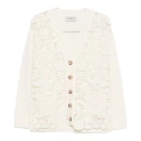 Ermanno Scervino Dame Strikkevarer Hvit S,