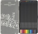 Faber-Castell Colour Pencils Black Edition tin 12 pcs 116413