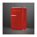 Smeg 50"s style kjøleskap med fryser FAB10RRD6 rød