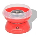vidaXL Sukkerspinnmaskin 480 W rød