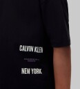 Calvin Klein Interest Placement Aw Ss T Shirt   Black   140 x 10