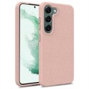 Samsung Galaxy S23 5G Biologisk Nedbrytbart Deksel Rosa