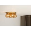 Nuura Apiales 7 plafond - børstet messing / optikk gull