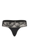 BOSS Thong_ Peony Lace   Black   S