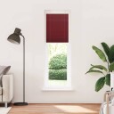  Plisségardin Bordeaux Rød 60x200 cm Stoff Bredde 59,4