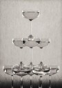 Pictufy Studio Iii Champagne tower No.9 PlakatPlakat Plakat / 100x150cm