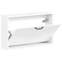 vidaXL Vegghengt skoskap HOORN 71 x 17 x 43 cm Konstruert tre