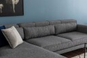 Jivago Divansofa Venstre   Grå/Svart