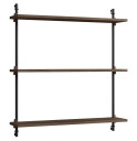 Moebe wall shelving ws.85.1 R?kt eik-svart