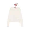 Max Mara Studio Dame Strikkevarer Beige XS,