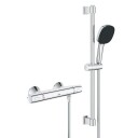 GROHE PRECISION TREND DUSJTERMOSTAT M/3-SPRAY DUSJSETT 600 MM KROM