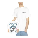 Obey Herre Topper Hvit M,