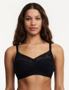 CHANTELLE Norah Wirefree Support Bra   Black   D x 90