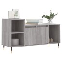 vidaXL TV-benk grå sonoma 100x35x55 cm konstruert tre 8721012113534