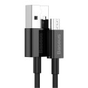 Baseus USB - microUSB 2,0 m 2,0A - sort