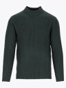 Twentyfour Mode Rib RN Sweater Grønn XXL