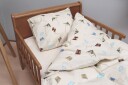 By Mats Dragefly sengetøy   100% bomull   Junior sengetøy 115x135 cm   Beige med dragefly