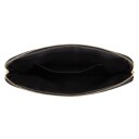 DARK Velvet Quilted Mac Cover Black