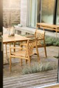 M10 Sammen Benk Utendørs Teak 50x185,5 cm