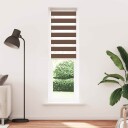  Sebragardin brun 55x200 cm stoff bredde 50,9 polyester
