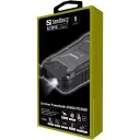 Sandberg Survivor 20000 mAh Powerbank med 30W PD og trådløs lading Svart