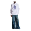 Balmain, Herre, Gensere & Hettegensere, Hvit, XL,
