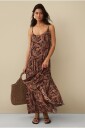 Ellos Collection   Maxi strandkjole   Brun