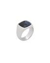 Tom Wood Cushion Ring Pietersite Ring Sølv / Blå 66