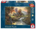 Schmidt Puslespill 58445 Puslespill 1000 brikker Fjellhytte