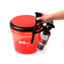 Maxshine Multifunction Bucket Lid Seat with Soft Foam RED