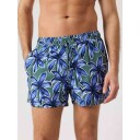 Bjørn Borg Borg Print Swim Shorts Herre Bb Palms On Palms L