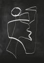 Abstract Line Art 6 2 Plakat Plakat / 40x50cm