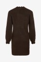 Vila   Kjole viNikolina O neck L/S Knit Dress     Brun