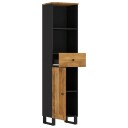 vidaXL Baderomsskap 38x33x160 cm heltre mango