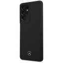 Mercedes Silikonetui for Samsung Galaxy S21 Ultra Svart