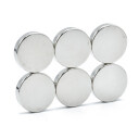 Neodym disk magnet Ø 13 x 3 mm med bærekraft 2,3 kg
