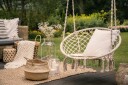 Boho hengestol hagegynge med pute