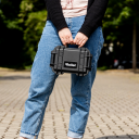 Rollei Hardcase 2517 Flightcase - 25x17x10cm, Fleksibel innredning, IP67 - Svart