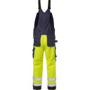 Fristads Hängslebyxa Flamskyddad 1585 Flam, Klass 2 Varsel Gul/marinblå C58