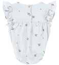 Konges Sløjd Coco romper til baby Cherry Blue Coeur (6 mnd) 6 mnd