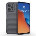 INCOVER Xiaomi Redmi 12 Fleksibelt Plastdeksel - Mørkegrå