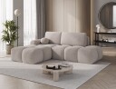 Vittario 3 seters boblete sovesofa med divan og oppbevaring venstre   Royal 18