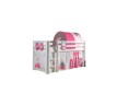 Middelseng med gardin Pino Princess Hvit Hvit Uten sklie Prinsesse 3   Hvit Hvit Uten sklie Prinsesse 3