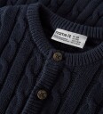 Name It - Cardigan - Strikk - NBMRAFFAT - Navy Blazer - Name It - 56 - Cardigan - Marineblå